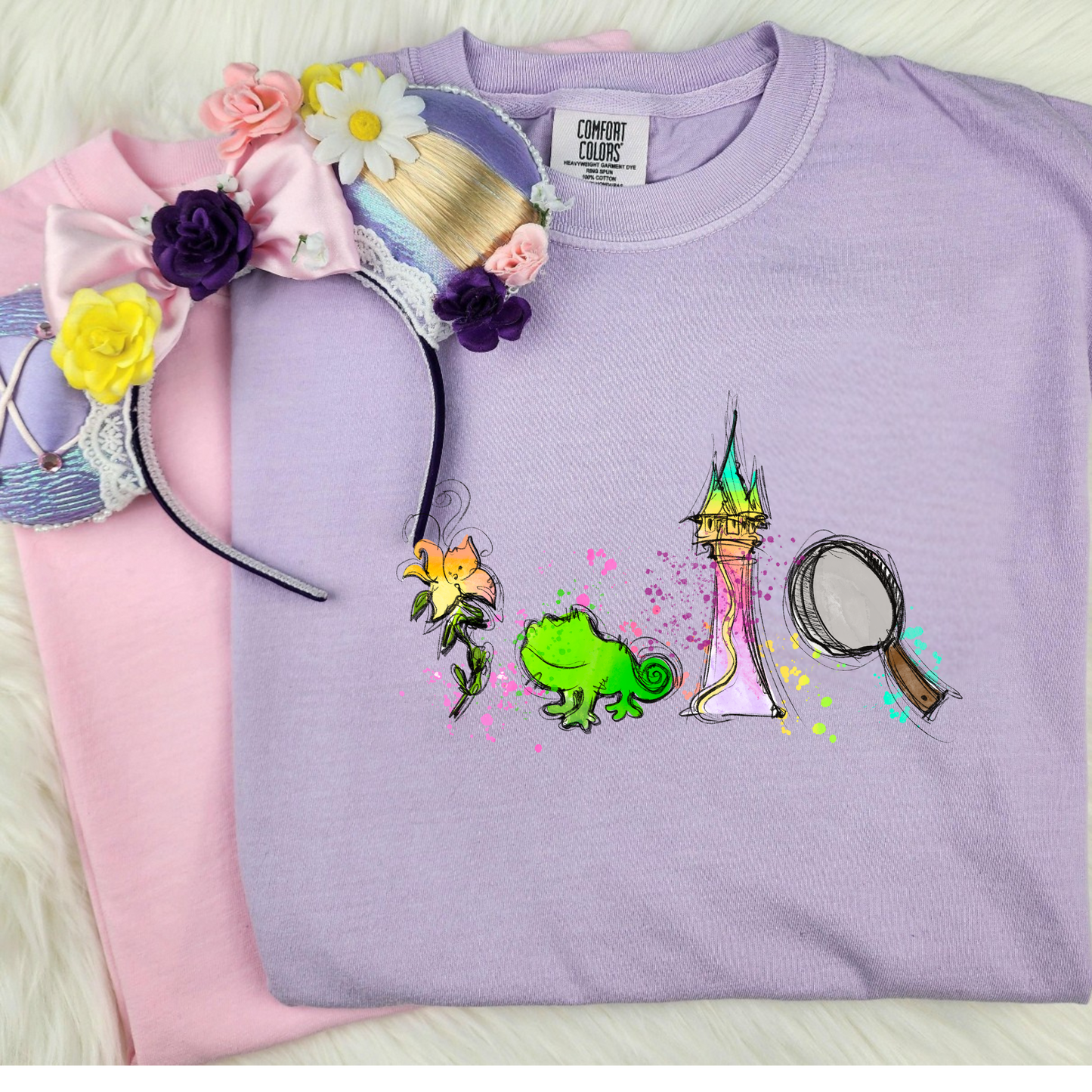 Punzie Watercolor Shirt