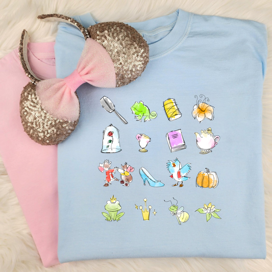 Princess Watercolor Shirt