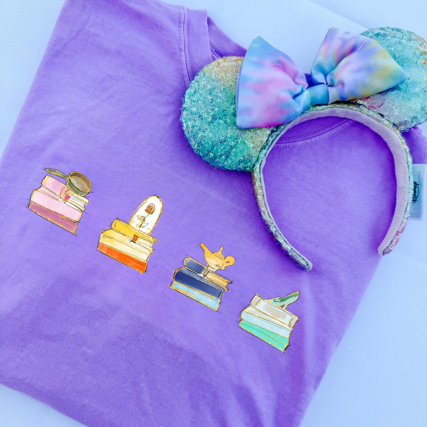 Princess Books Watercolor Shirt