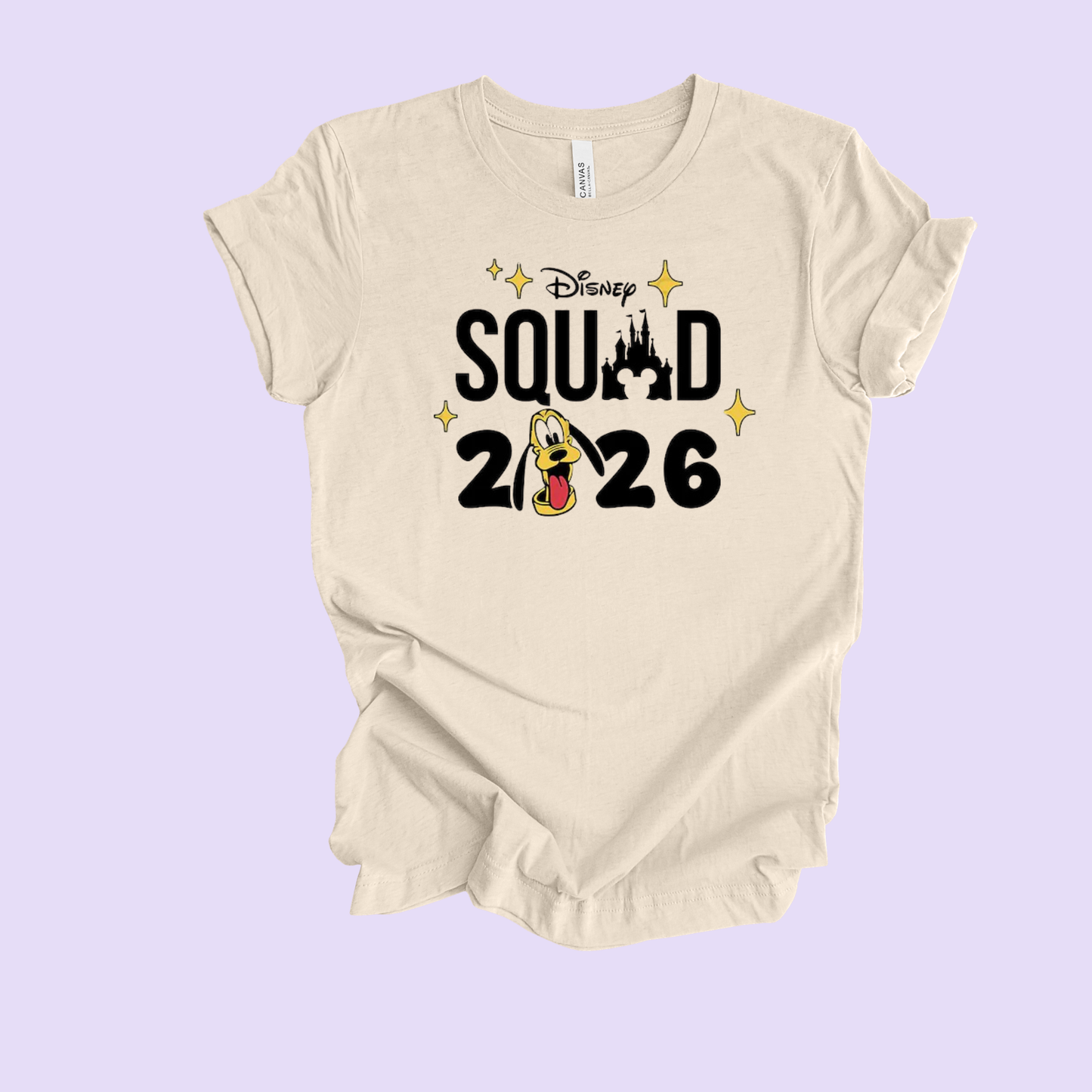 Squad 2026 Family Vacation Shirts | Sensational Six Character Tee | Matching Family Trip Outfit | Toddler to Adult Gift