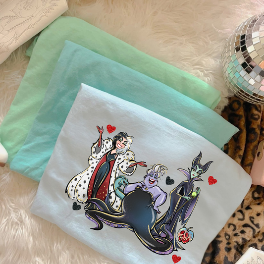 VILLAINS SHIRT- COMFORT COLORS