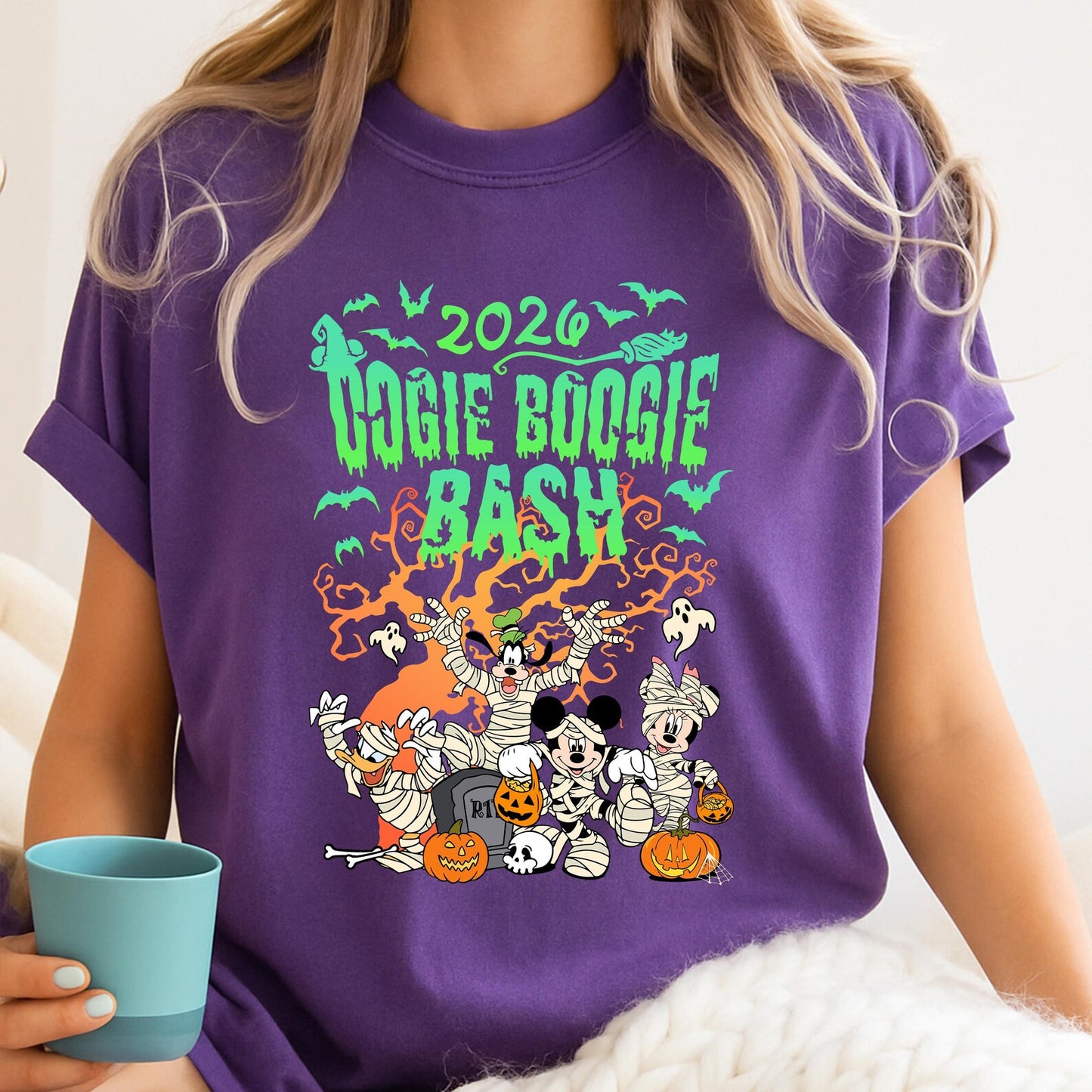 OOGIE BOOGI BASH 2026 Halloween Shirt | Magical Theme Park Shirt & Tank | Adult Comfort Colors Tee