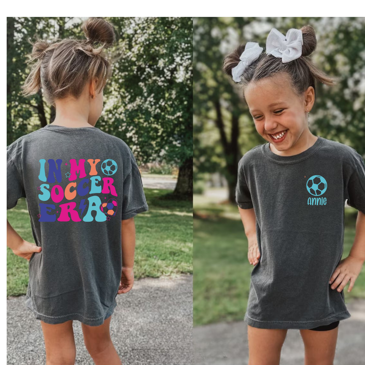 In My Soccer Era Girls Comfort Colors