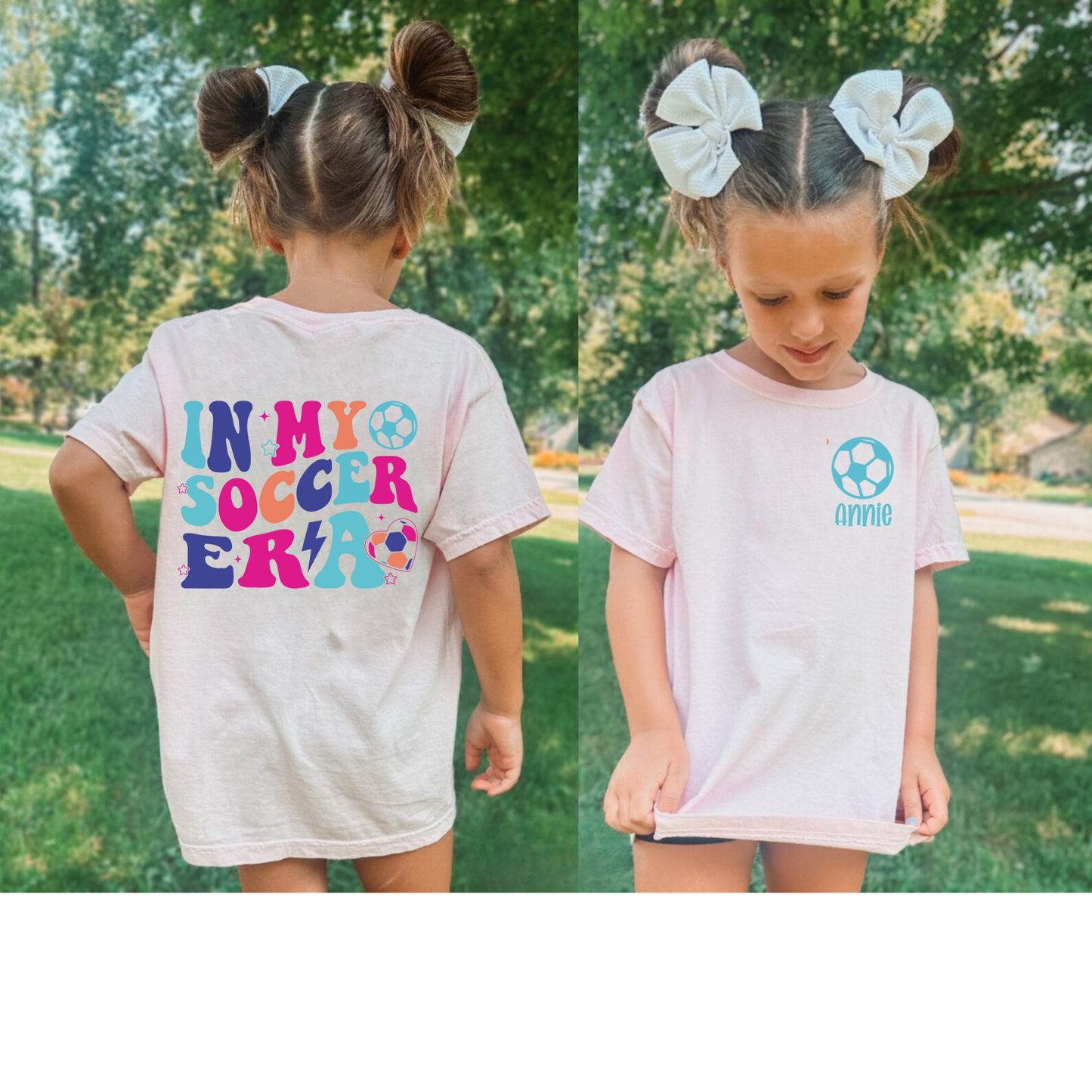 In My Soccer Era Girls Comfort Colors