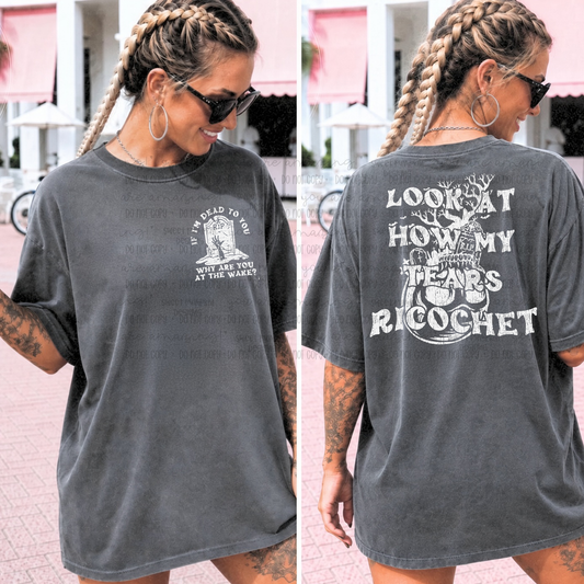 TEARS ROCOCHET Halloween Shirt – Comfort Colors Short-Sleeve or Long-Sleeve Tee
