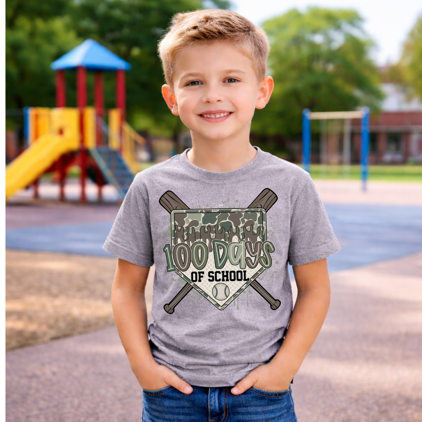 100 days of school baseball shirt