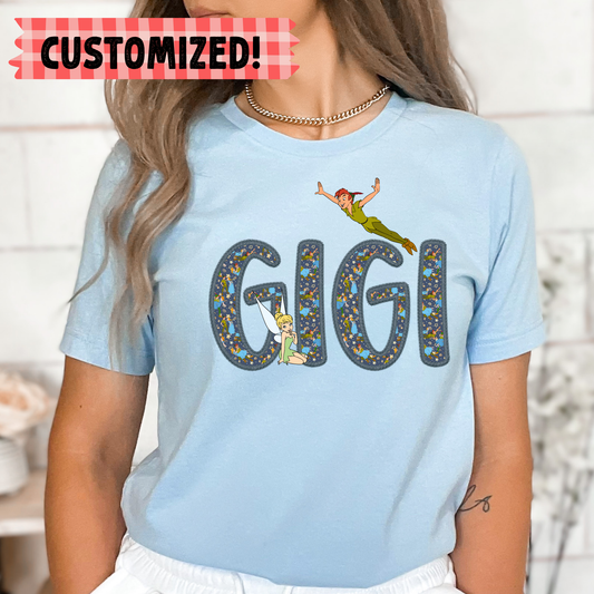 CUSTOM PETER GRANDMA/NANA/MIMI/GIGI SHIRT