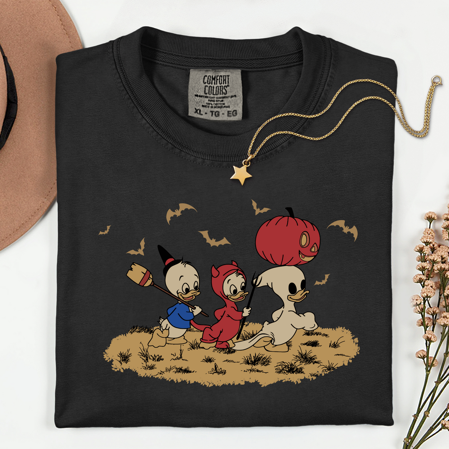 Three Boy Ducks Halloween Shirt
