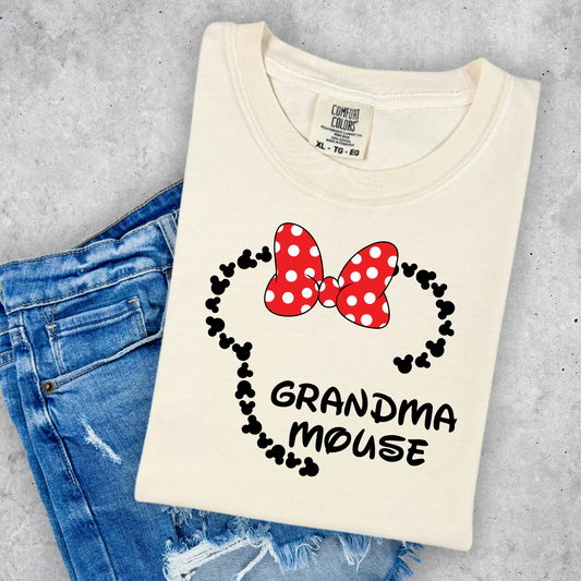 CUSTOM MINNIE MOUSE GRANDMA/NANA/MIMI/GIGI SHIRT