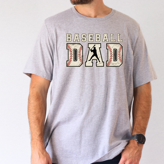 Baseball Dad Shirt for Game Day | Sports Dad Tee | Gift for Baseball Father