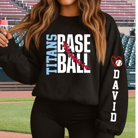 CUSTOM COSBY BASEBALL SWEATSHIRT