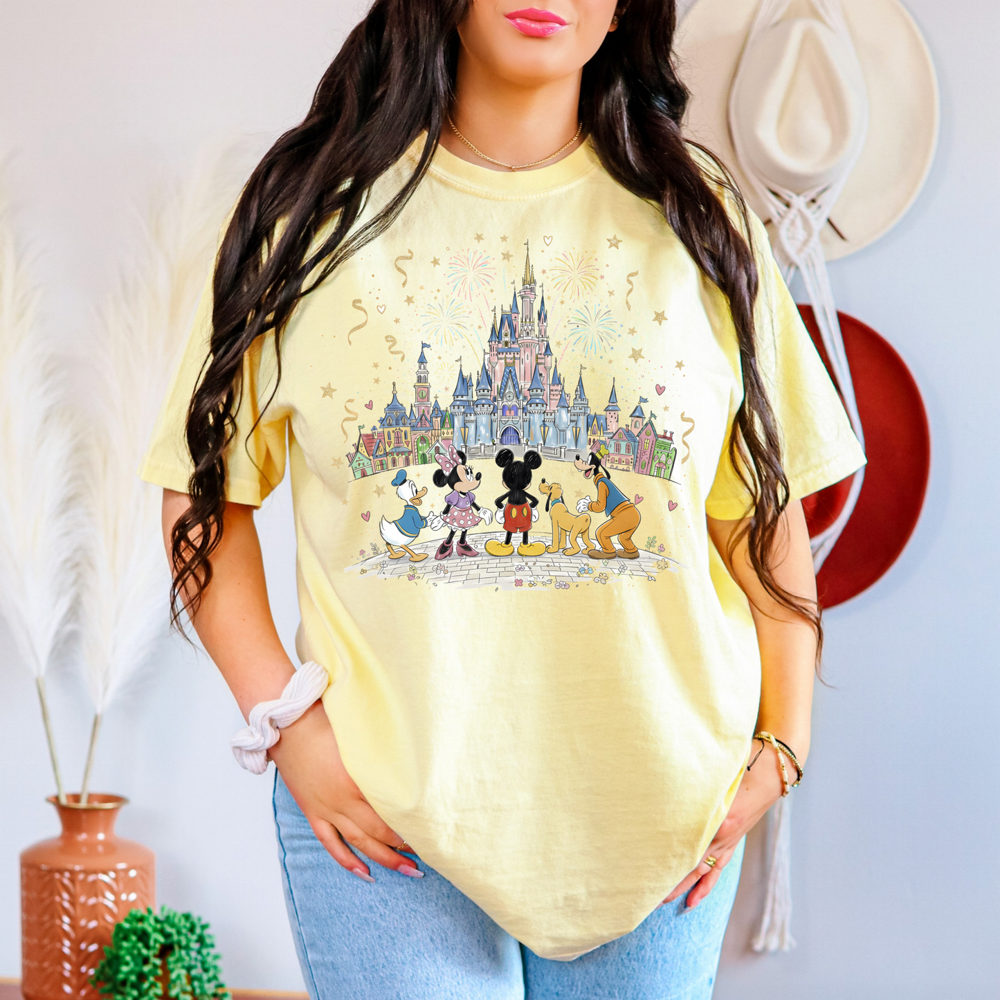 MOUSE GANG CASTLE SHIRT - Comfort Colors