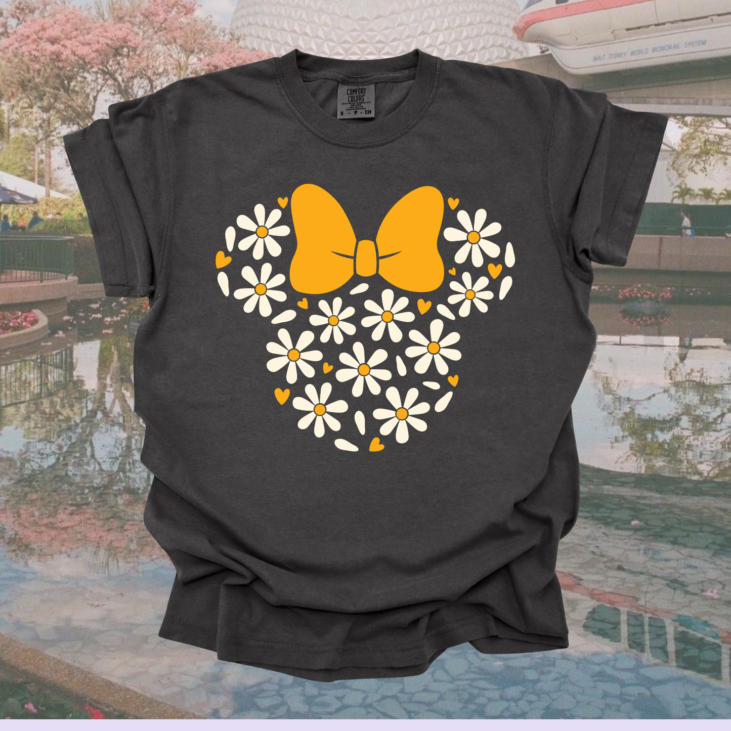 DAISY GIRL MOUSE - Flower & Garden Festival Shirt – Spring Festival Outfit, Flower Garden Trip Tee, Comfort Colors Youth & Adult, Gift for Women Moms Girls