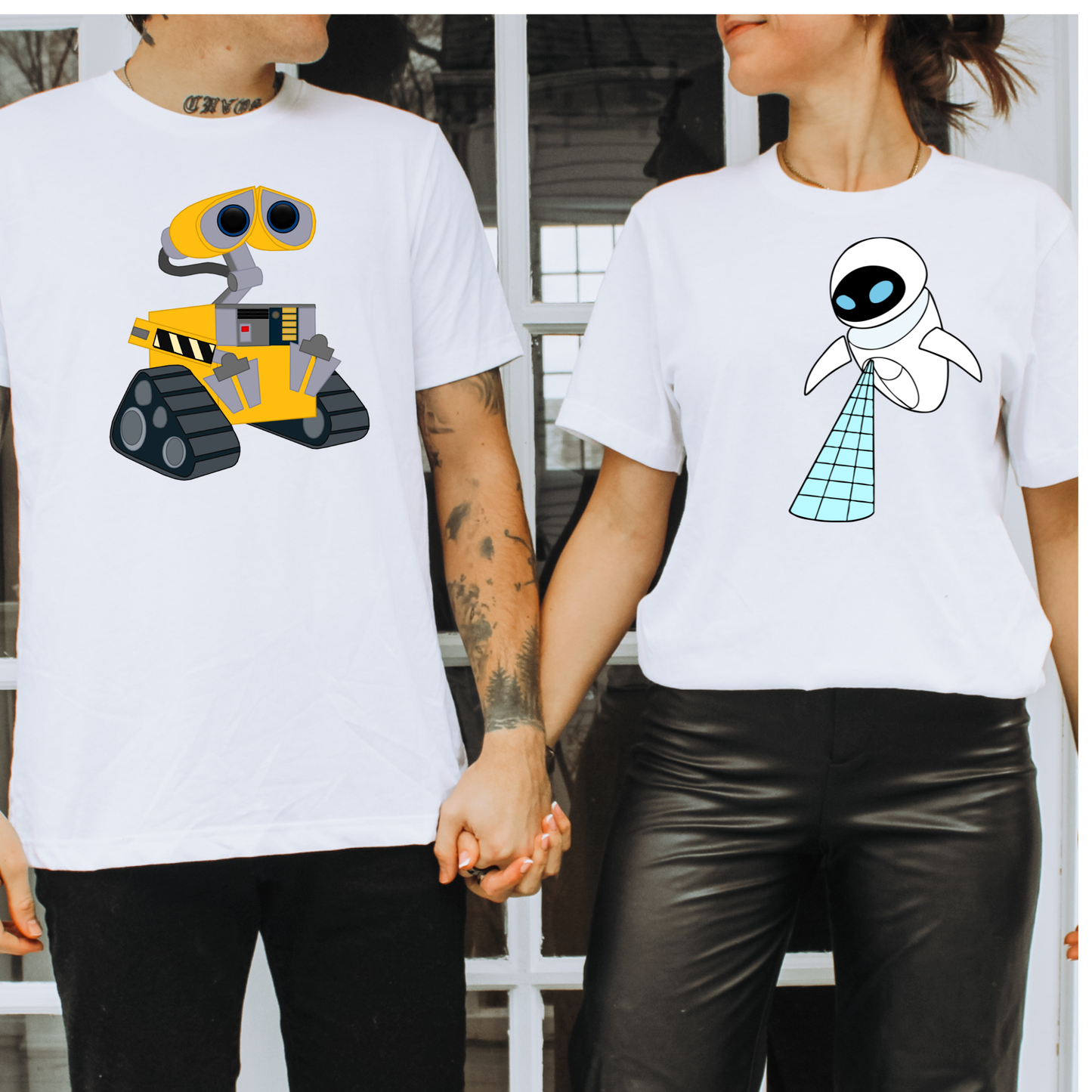 WALL·E Eve Couple Shirts - Bella Canvas