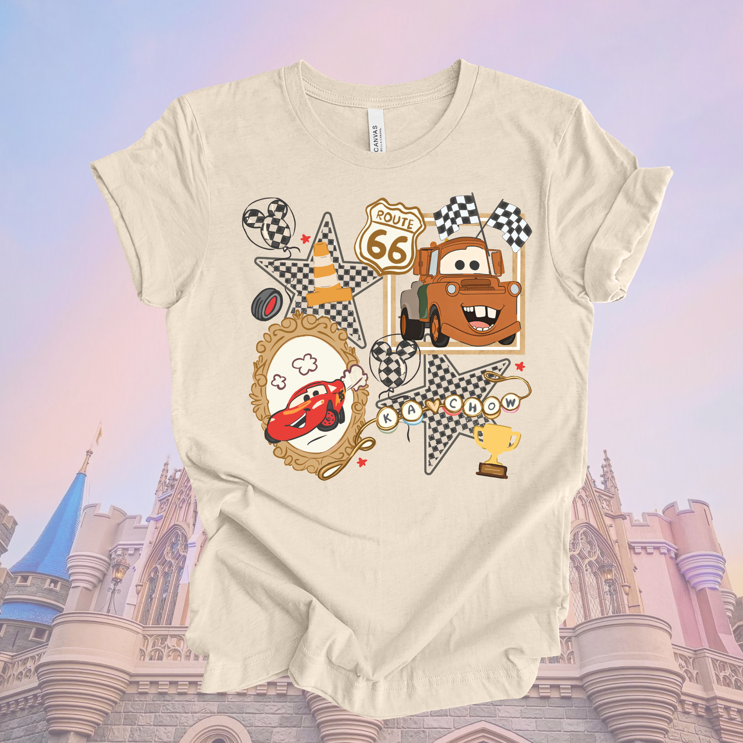 CARS COLLAGE SHIRT - Comfort Colors