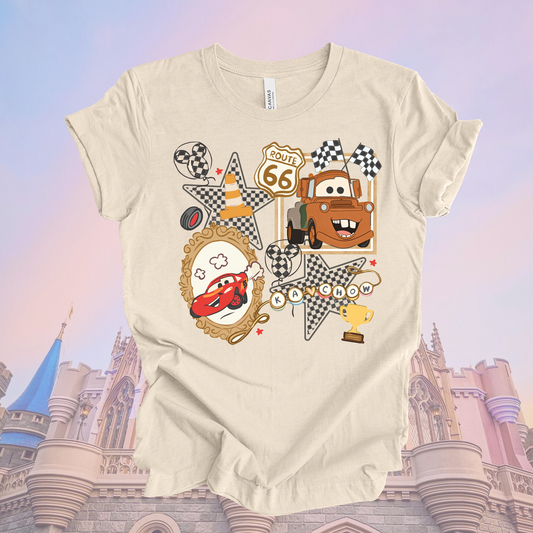 CARS COLLAGE SHIRT - Comfort Colors