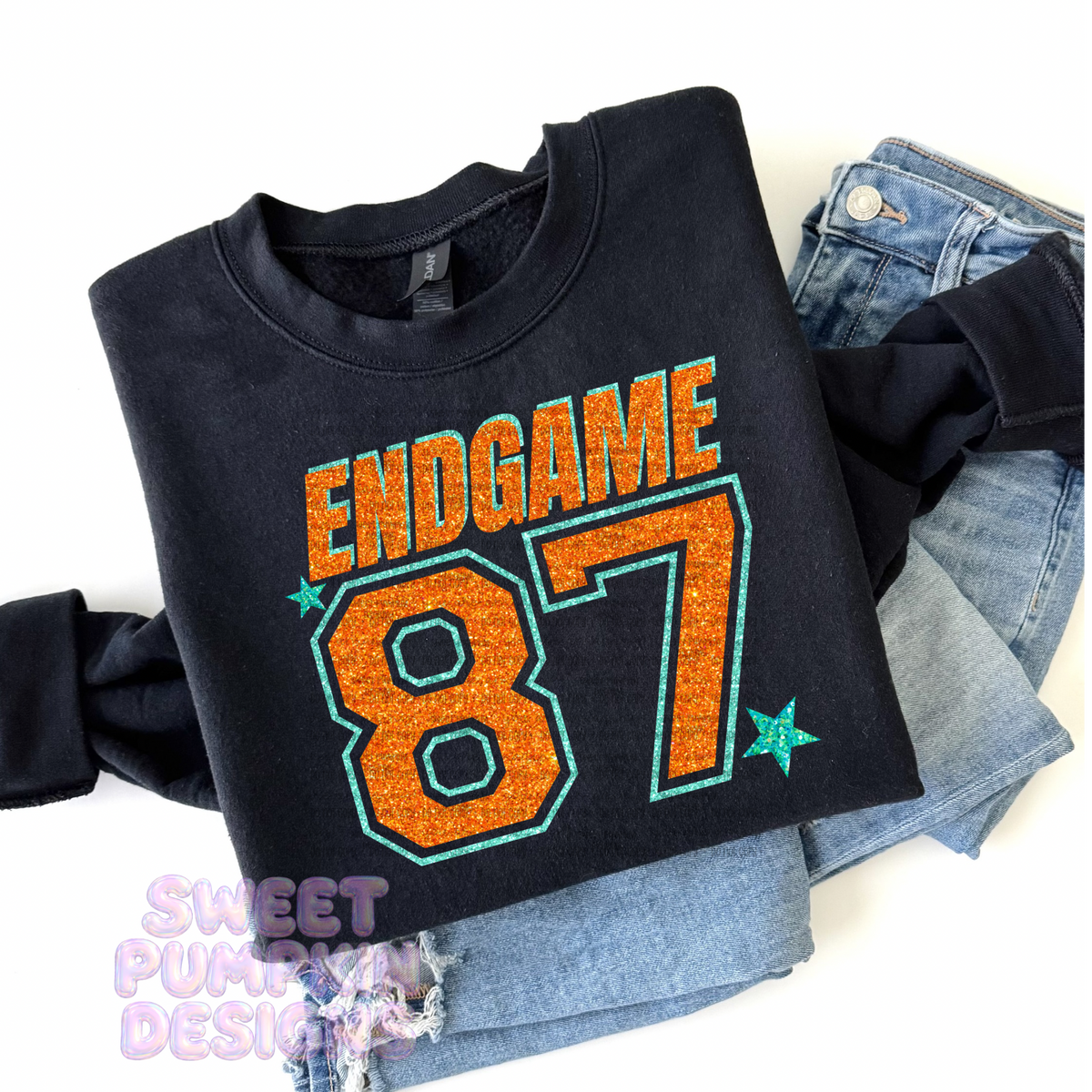 87 Endgame Sweatshirt | Trendy Crewneck for Women