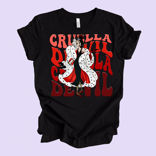 CRUELLA VILLAIN SHIRT