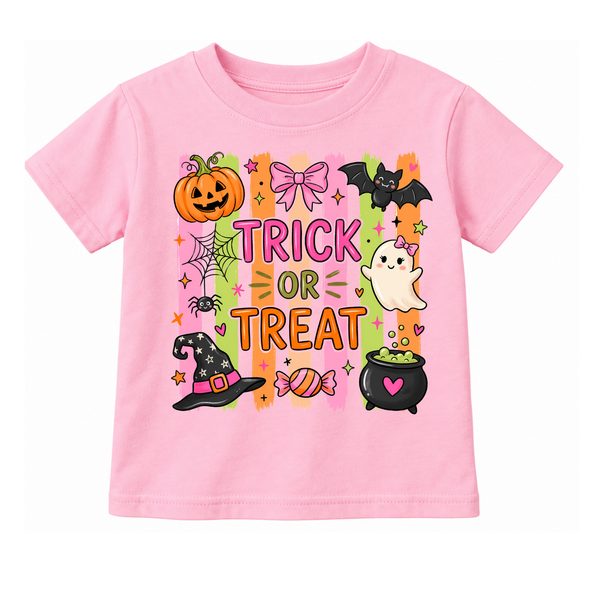 TRICK OR TREAT Halloween Kids Shirt | Toddler & Youth Sizes