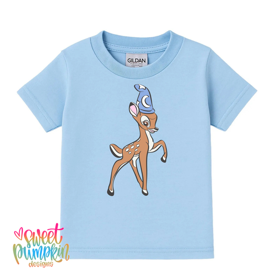 Sorcerer Deer Shirt Magical Theme Park Kids Shirt | Toddler & Youth Sizes