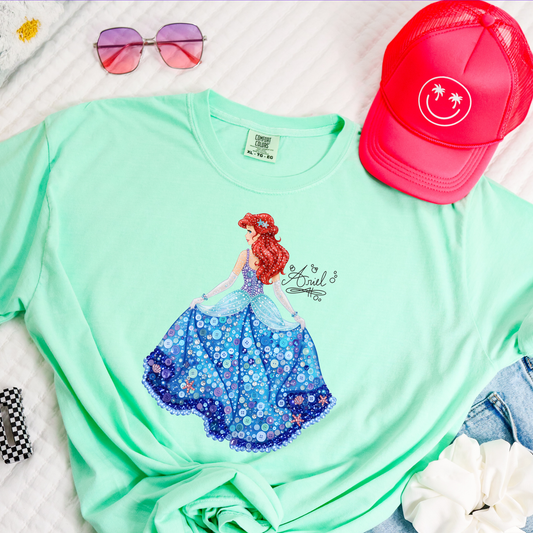 ARIEL SEQUIN DRESS SHIRT