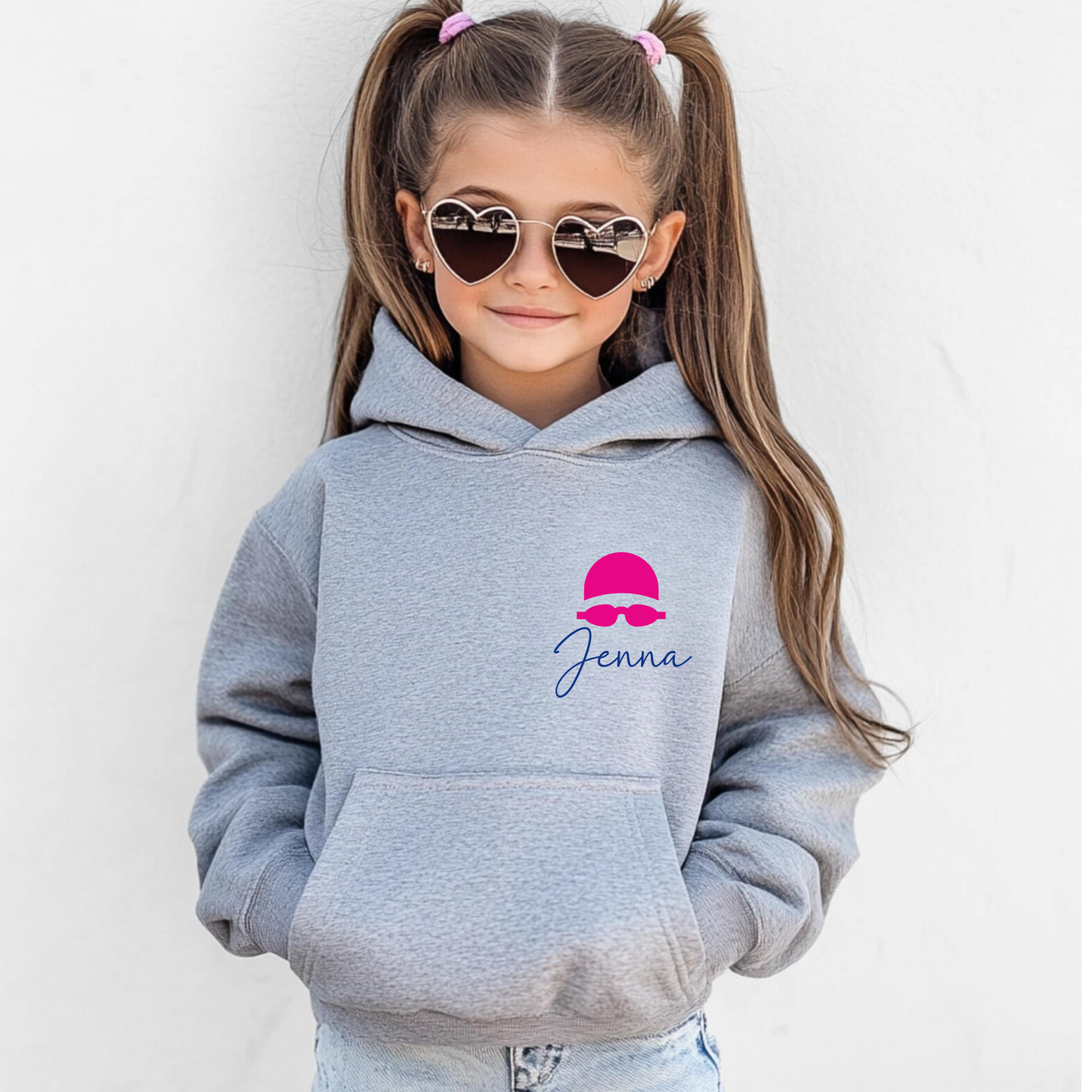 Eat My Bubbles | Custom Swim Team Hoodie with Name | Youth & Adult Sizes