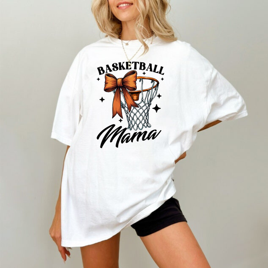 Basketball Mama Shirt | Game Day Tee for Sports Moms | Basketball Season Gift