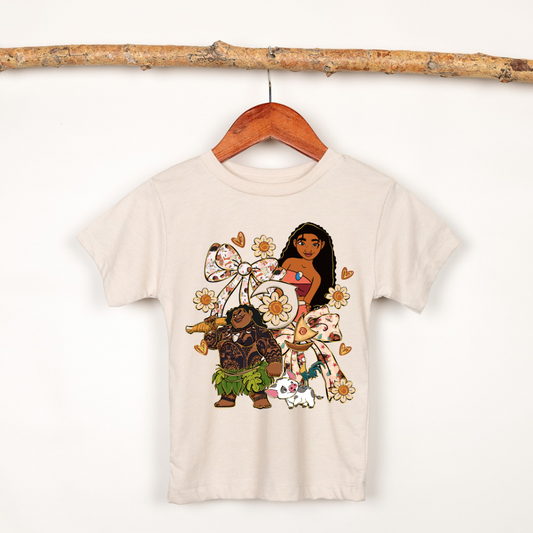 HAWAIIAN PRINCESS bow Shirt for Kids