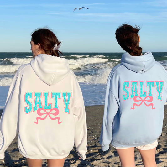 oversized salty aesthetic hoodie for women in cozy neutral color relaxed beach summer outfit