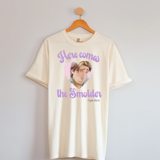 HERE COMES THE SMOLDER SHIRT