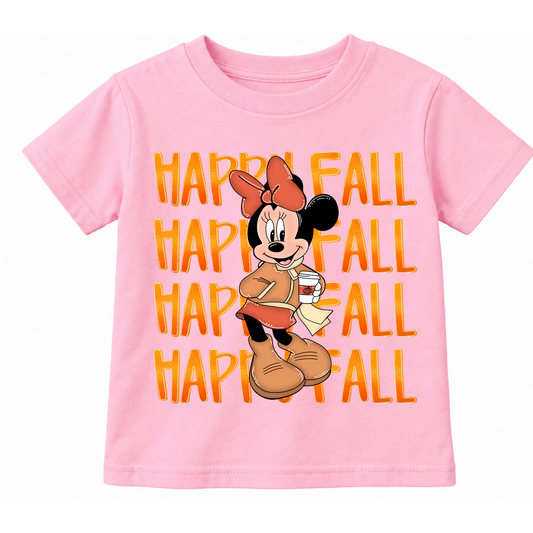 Fall Minnie Shirt | Toddler & Youth Sizes