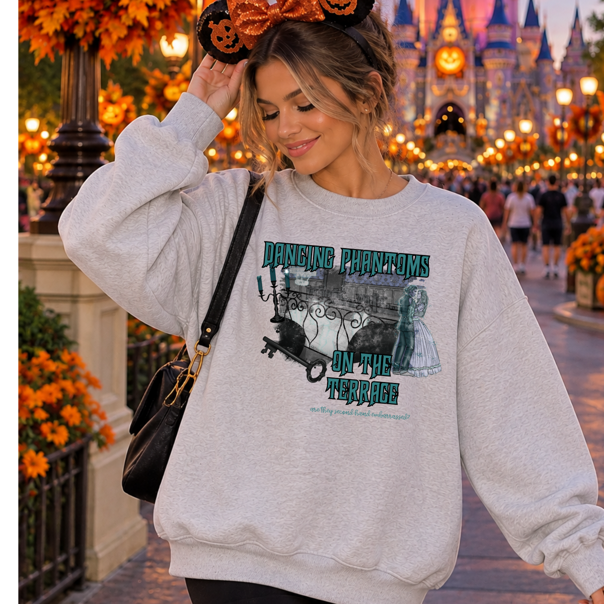 Dancing Phantoms Crewneck Sweatshirt