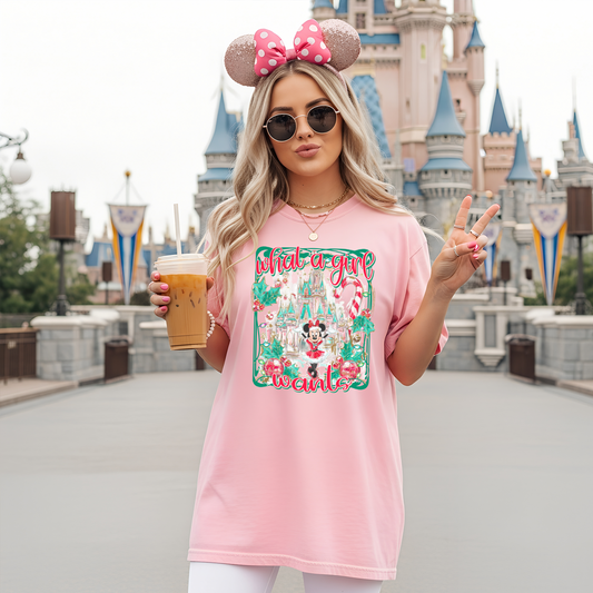 What a Girl Wants Christmas Shirt
