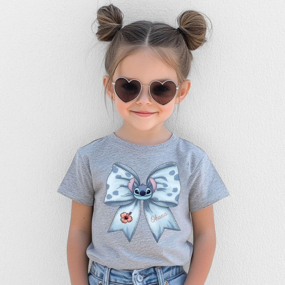 Alien Blue Bow Shirt