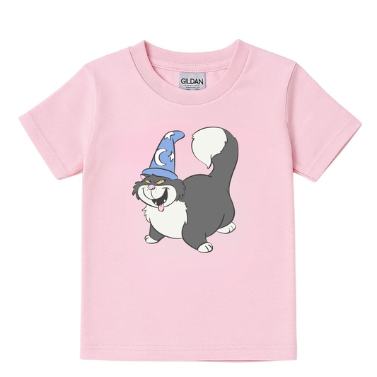 Sorcerer Lucifer Cat Shirt Magical Theme Park Kids Shirt | Toddler & Youth Sizes