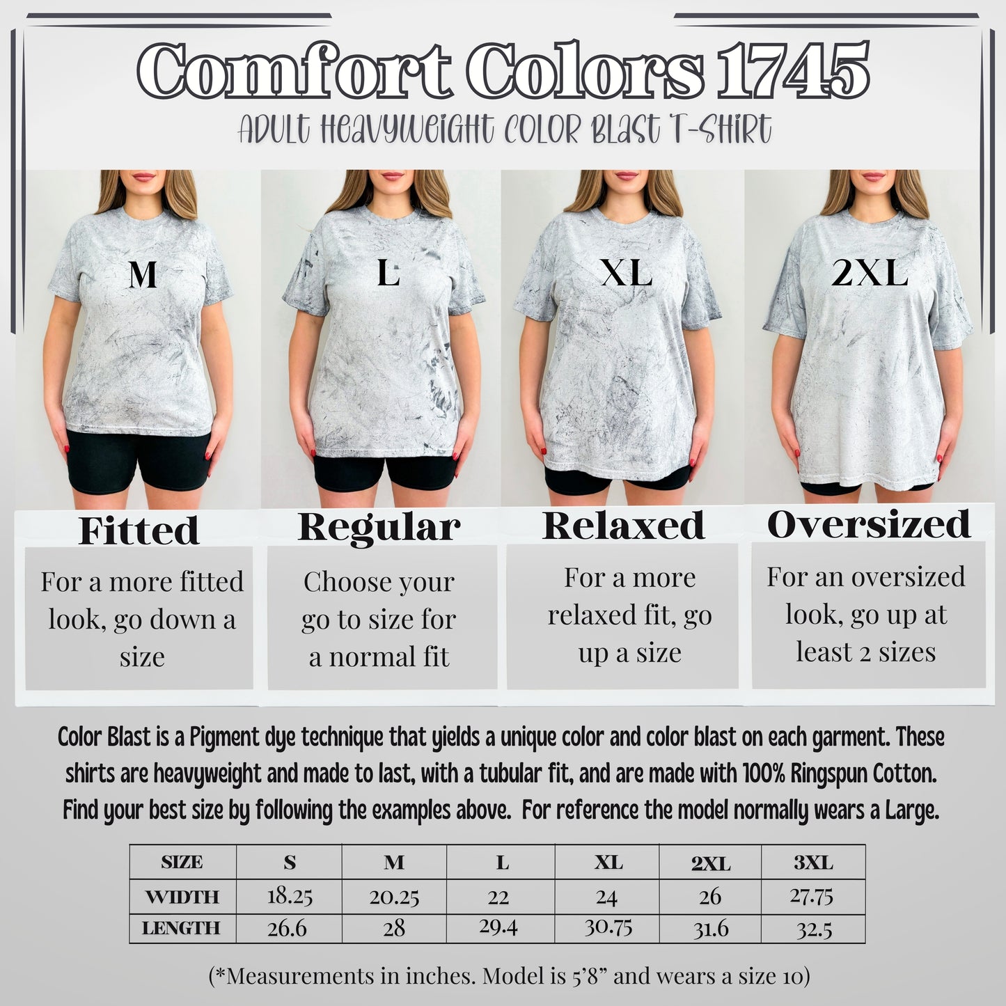 YOYOK Color Blast Comfort Colors Shirt