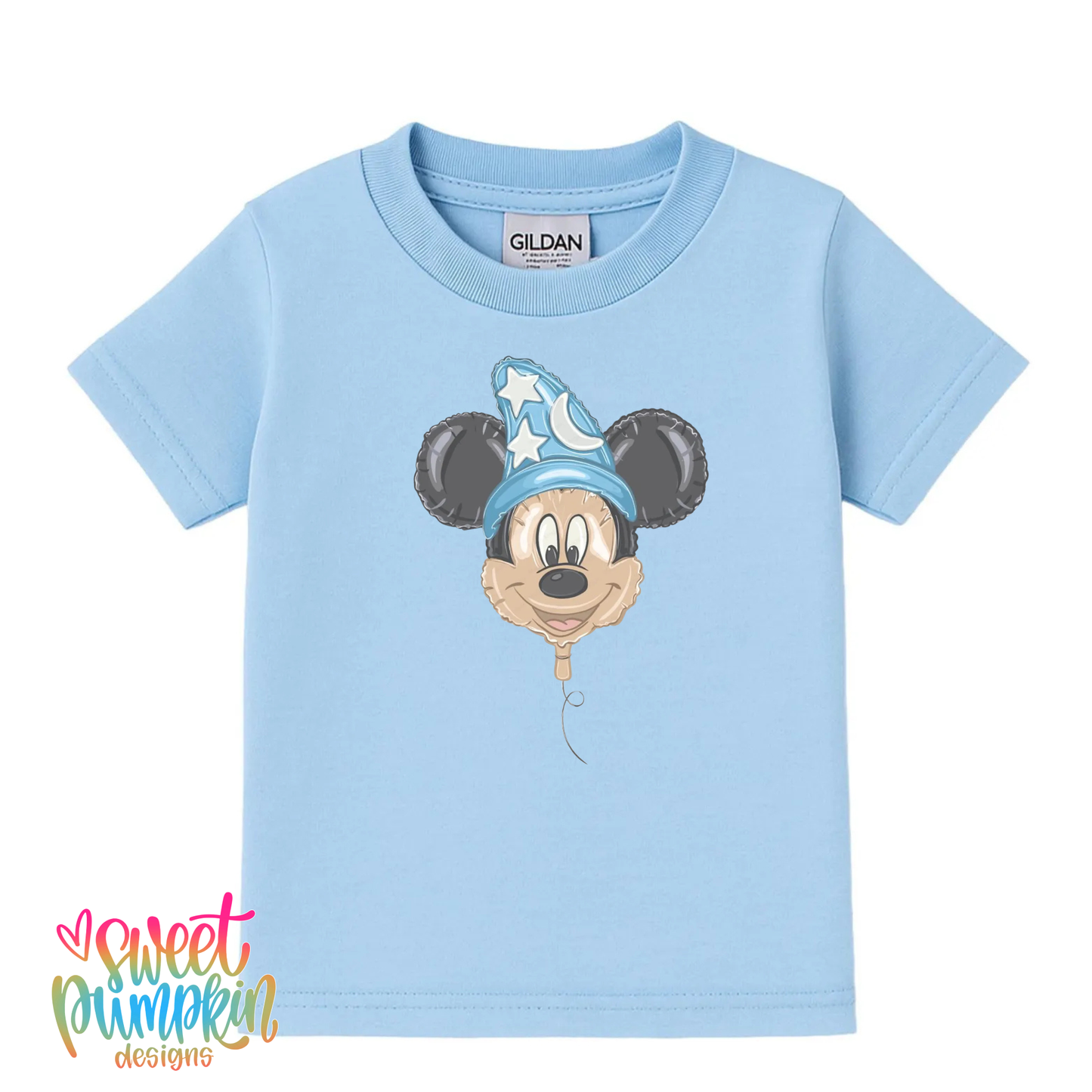 Sorcerer Balloon Shirt Magical Theme Park Kids Shirt | Toddler & Youth Sizes