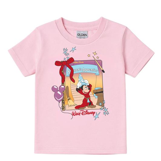 Sorcerer Mick Book Shirt Magical Theme Park Kids Shirt | Toddler & Youth Sizes