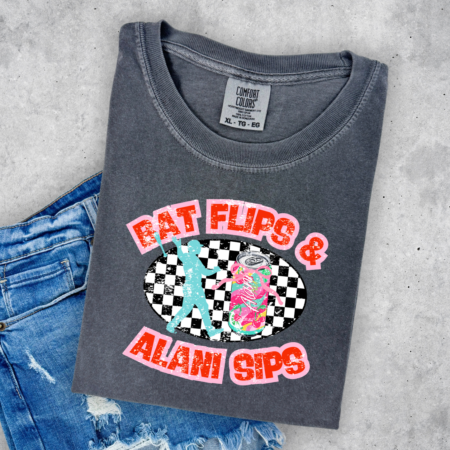Bat Flips & Sips Shirt