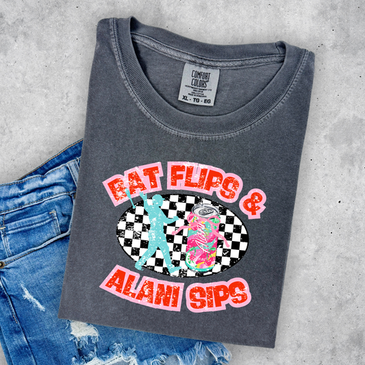 Bat Flips & Sips Shirt