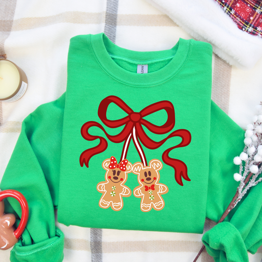 Gingerbread Cherries Sweatshirt