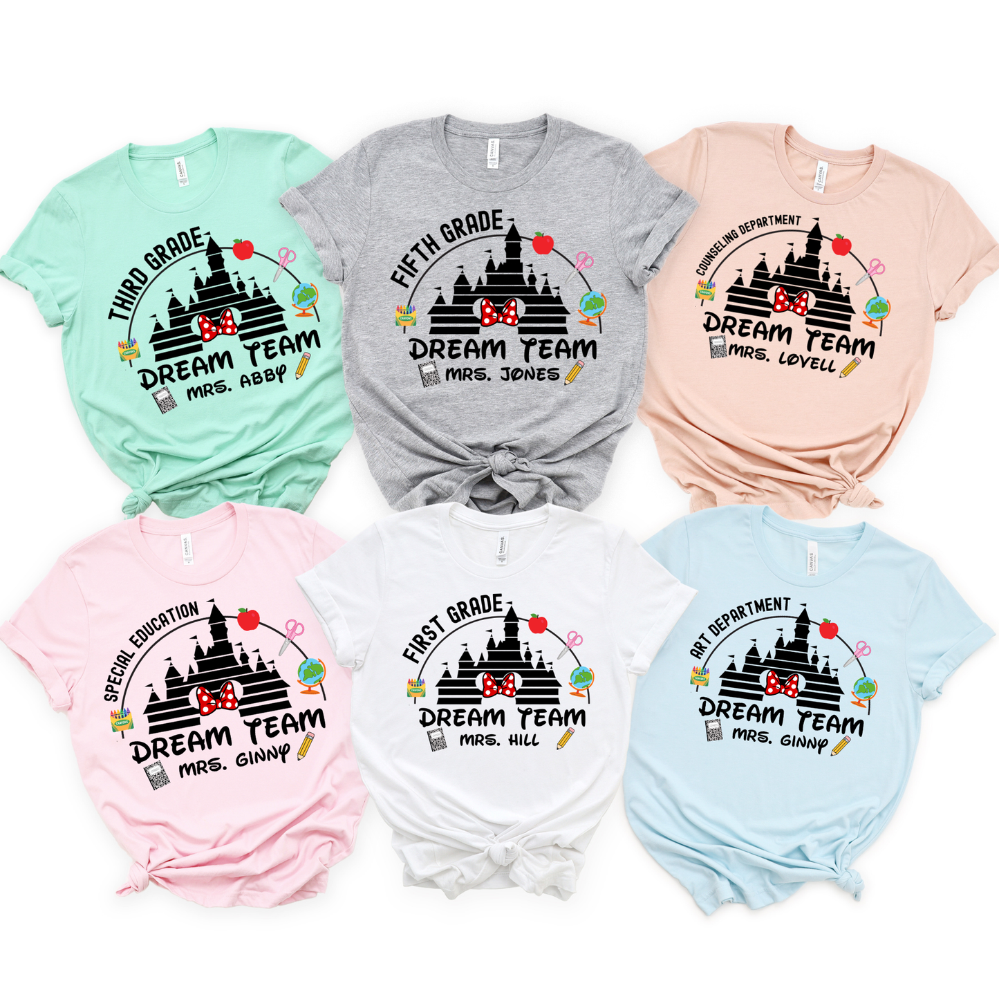 CUSTOM MAGICAL DREAM TEAM - TEACHER TUESDAY SALE