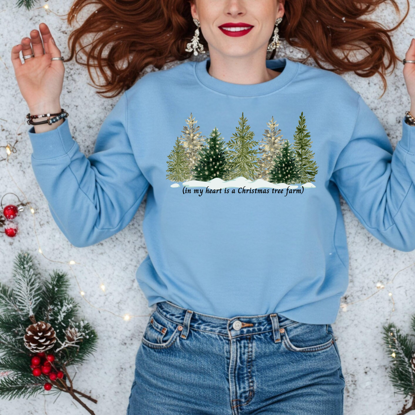 Christmas Tree Farm Crewneck Sweatshirt