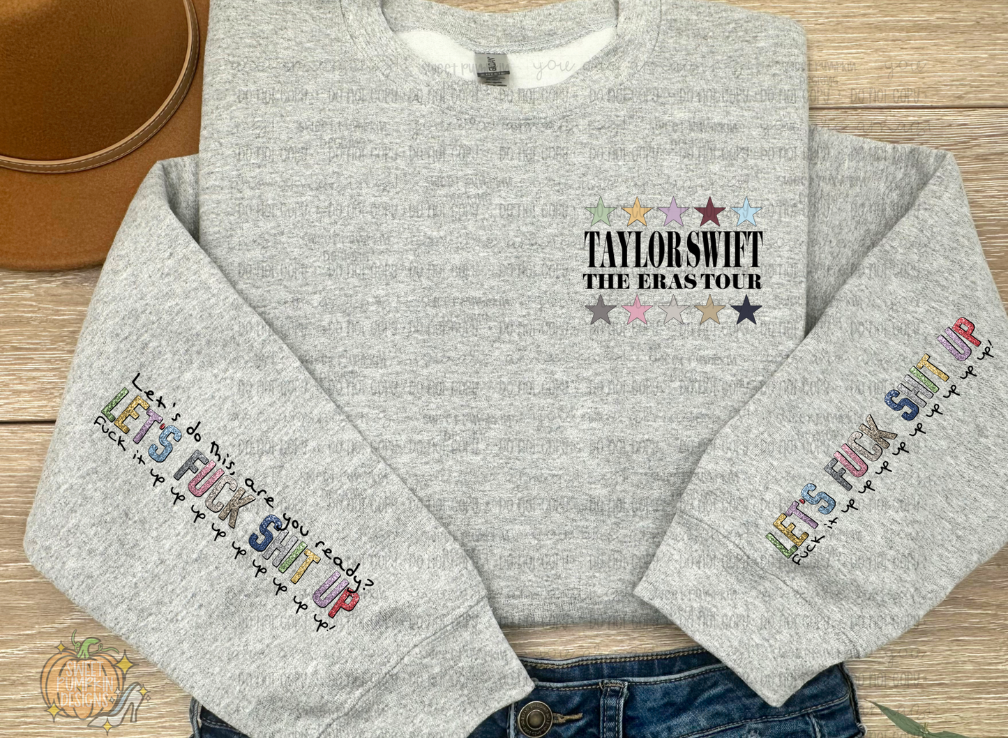 LET’S DO THIS ARE YOU READY SWEATSHIRT WITH SLEEVES