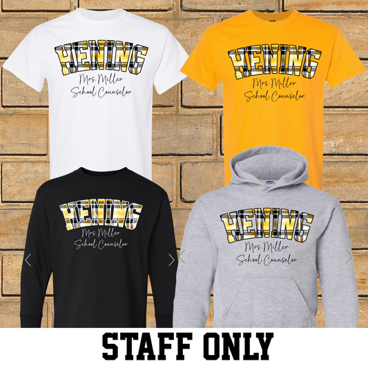 Staff Only Hening Hornets #7 - STAFF ONLY