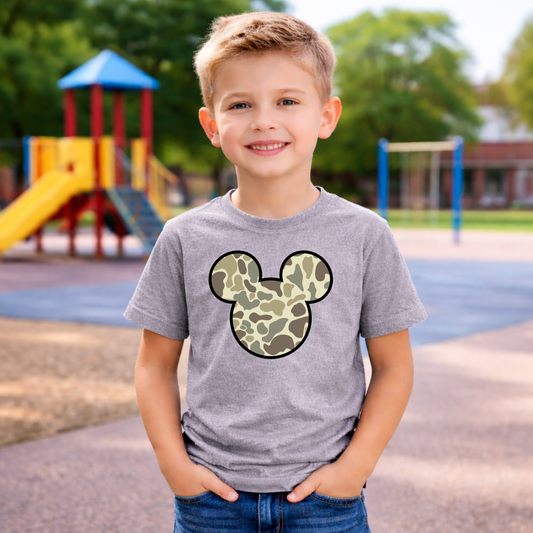 CAMO MOUSE SHIRT FOR KIDS