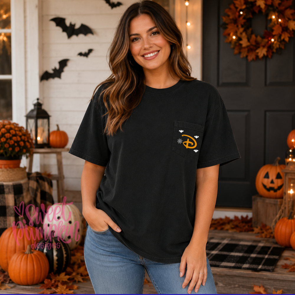 Magical Halloween Comfort Colors Pocket T-Shirt