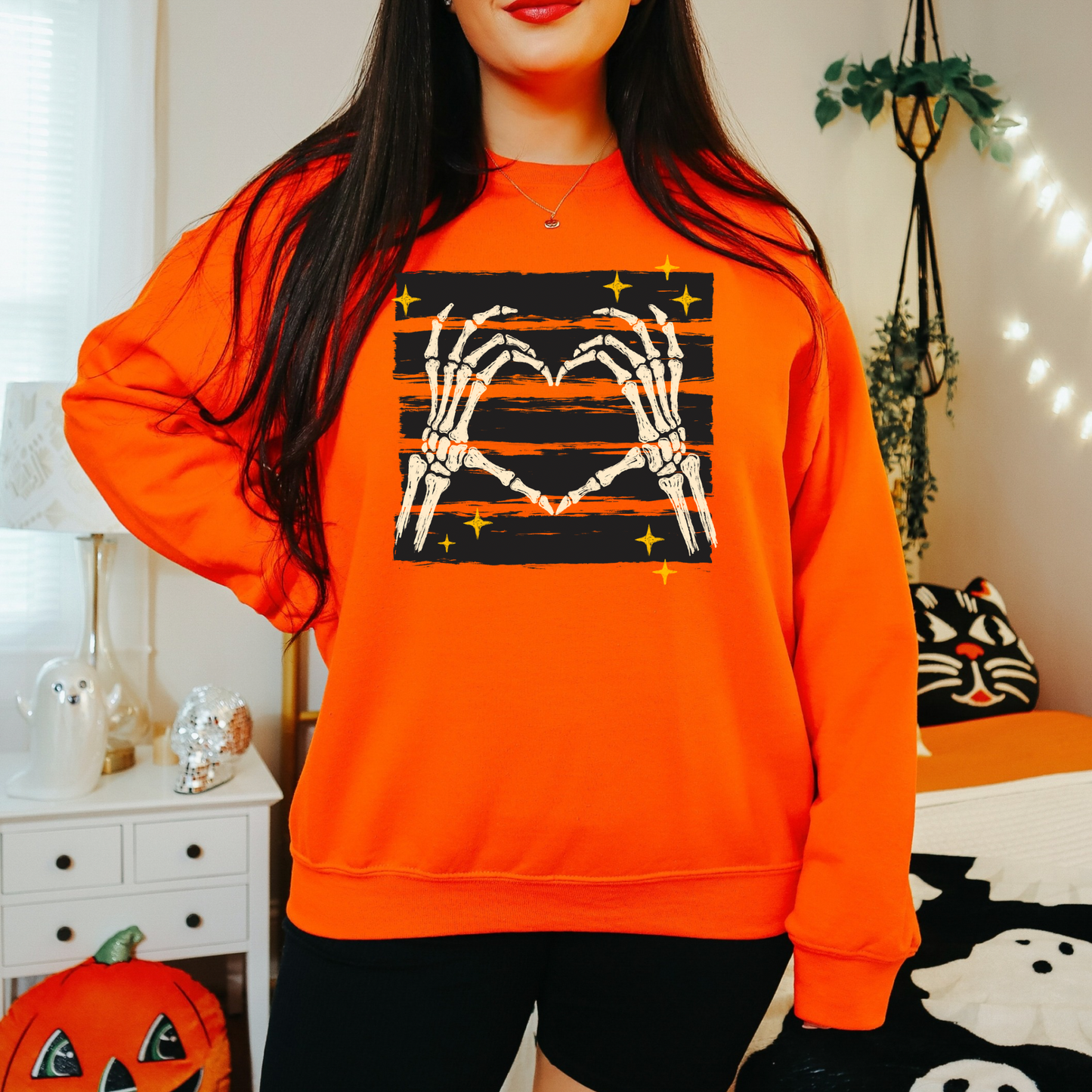 Cute Ghost Halloween Sweatshirt | Retro Pumpkin Spooky Season Crewneck