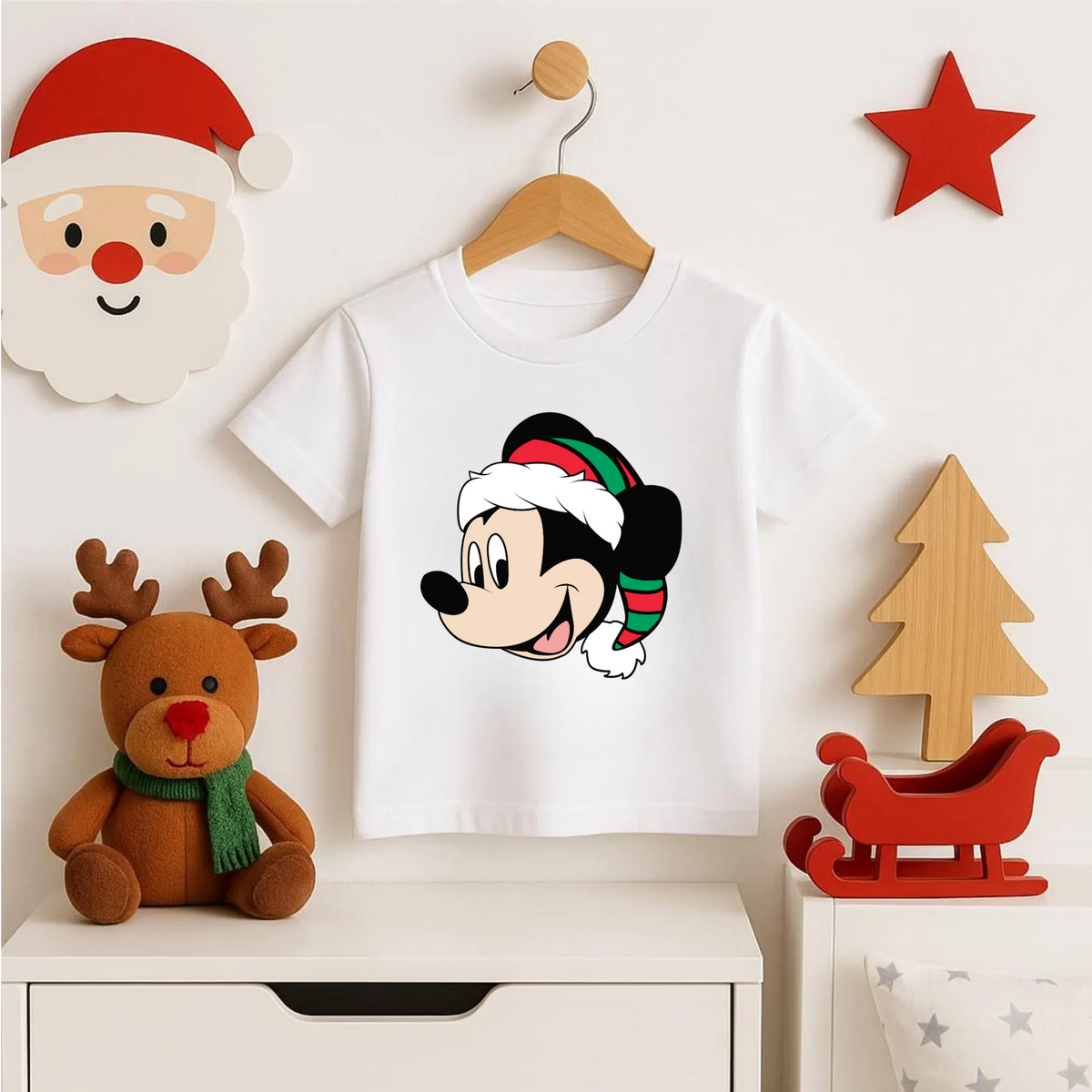 Christmas Mickey - Magical Theme Park Christmas Shirt for Boys