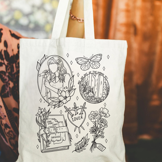 Doodle tote Bag